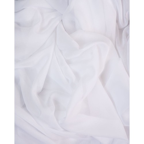 Μονόχρωμο Ύφασμα Allie Φ310cm σε 4 Αποχρώσεις Άσπρο