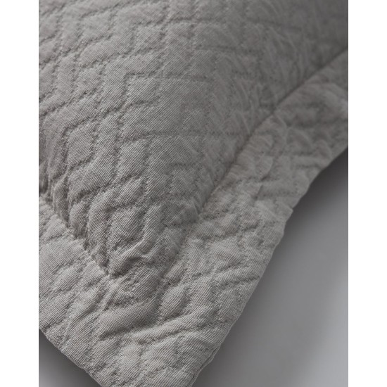 3D Ζακάρ Oxford Μαξιλαροθήκη Γεωμετρικό Pattern Augerinos σε 6 Αποχρώσεις 45x45 5cm Γκρι απαλό 3D Ζακάρ Oxford Μαξιλαροθήκη Γεωμετρικό Pattern Augerinos σε 6 Αποχρώσεις 45x45 5cm Γκρι απαλό