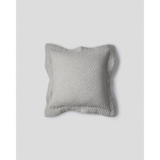 3D Ζακάρ Oxford Μαξιλαροθήκη Γεωμετρικό Pattern Augerinos σε 6 Αποχρώσεις 45x45 5cm Γκρι απαλό 3D Ζακάρ Oxford Μαξιλαροθήκη Γεωμετρικό Pattern Augerinos σε 6 Αποχρώσεις 45x45 5cm Γκρι απαλό