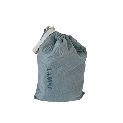 Microsilk Σάκος Απλύτων με Κέντημα Laundry Bag Nomas 30x50cm Άκουα