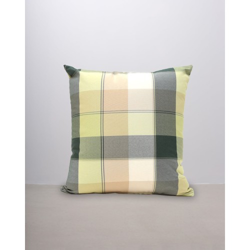 Καρώ Μαξιλαροθήκη Soho Thirteen 35x40cm 35x40cm Πράσινο