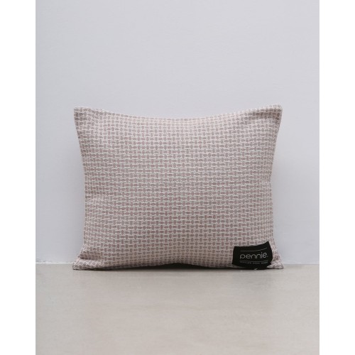 Διακοσμητική μαξιλαροθήκη Puerto Mudrin με σχέδιο rice 35x45cm Μπεζ