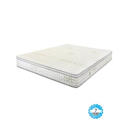 Ανατομικό Memory Foam Καπιτονέ Στρώμα Pocket με Ύφασμα Tencel Mindy 90x200 28cm Άσπρο