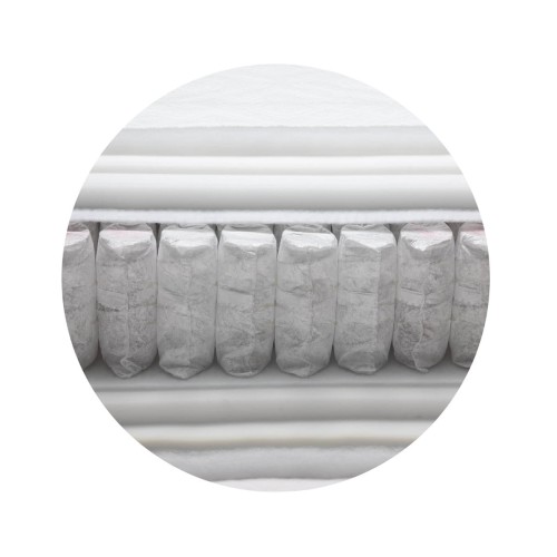 Ανατομικό Στρώμα Pocket με Αφρώδες Υλικό Zilly 90x200 23cm Άσπρο