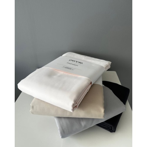 Βαμβακοσατέν Πανωσέντονο Mansion Super Υπέρδιπλη (245x282cm) Off White - Blush Βαμβακοσατέν Πανωσέντονο Mansion Super Υπέρδιπλη (245x282cm) Off White - Blush