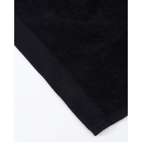 Βαμβακερή Μαύρη Πετσέτα Joker Vat Indradent 500gsm Προσώπου | 50x90cm Μαύρο