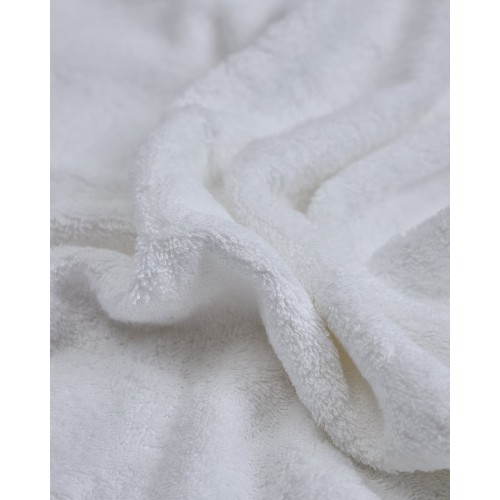 Ξενοδοχειακή Bamboo Λευκή Πετσέτα Ithaca 600gsm Προσώπου | 50x90cm Άσπρο