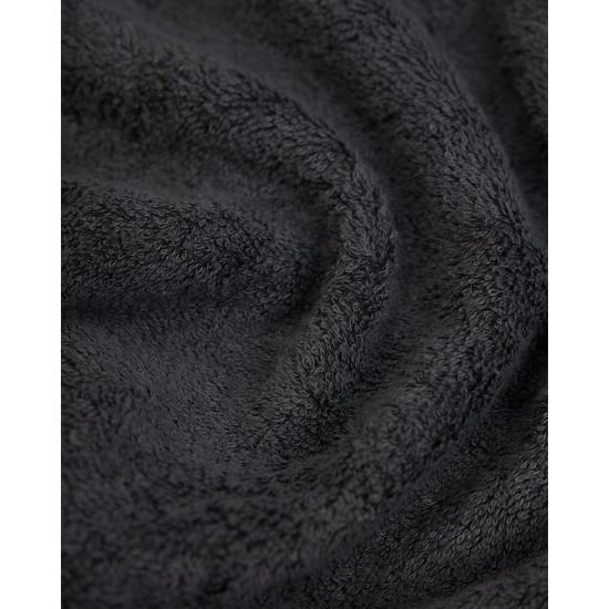 Bamboo Πετσέτα Ithaca 600gsm Χειρός | 30x50cm Ανθρακί