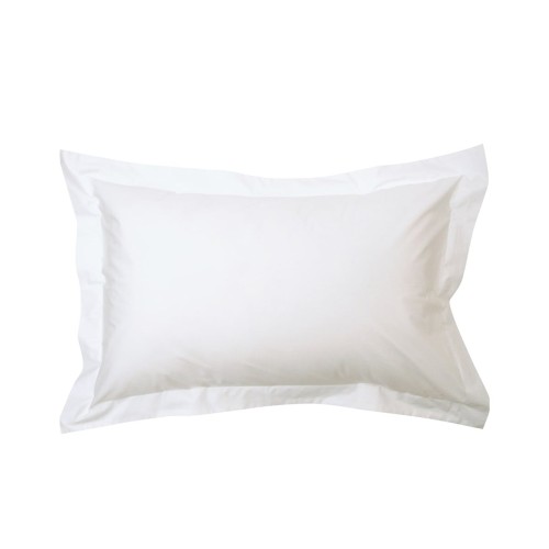Βαμβακοσατέν Oxford Μαξιλαροθήκη Ύπνου Mansion 63x93 5cm Άσπρο