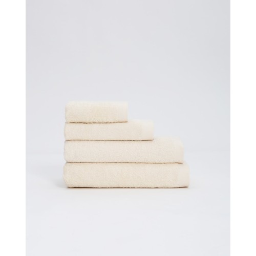 Βαμβακερή Μονόχρωμη Πετσέτα Joker 500gsm Λουτρού | 75x190cm Εκρού