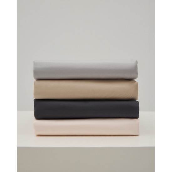 Βαμβακερό Περκάλι Πανωσέντονο Pallas Super Υπέρδιπλη (240x280cm) Γκρι απαλό