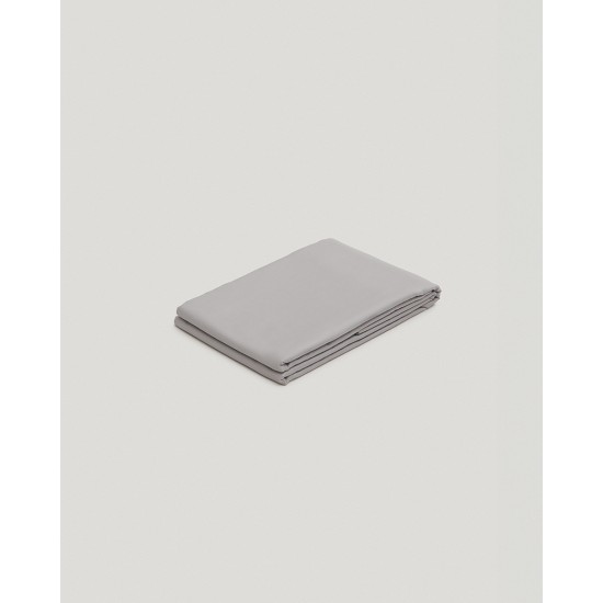 Βαμβακερό Περκάλι Πανωσέντονο Pallas Super Υπέρδιπλη (240x280cm) Γκρι απαλό