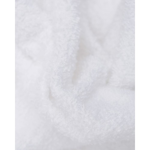 Βαμβακερή Λευκή Πετσέτα Charlotte 430gsm Μπάνιου | 65x130cm Άσπρο