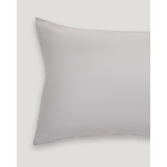 Ζεύγος Μαξιλαροθήκες Βαμβάκι Περκάλι Pallas 52x72cm 52x72cm Γκρι απαλό Ζεύγος Μαξιλαροθήκες Βαμβάκι Περκάλι Pallas 52x72cm 52x72cm Γκρι απαλό