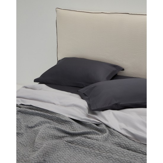 Ζεύγος Oxford Μαξιλαροθήκες Βαμβάκι Περκάλι Pallas 52x72 5cm 52x72 5cm Ανθρακί Ζεύγος Oxford Μαξιλαροθήκες Βαμβάκι Περκάλι Pallas 52x72 5cm 52x72 5cm Ανθρακί