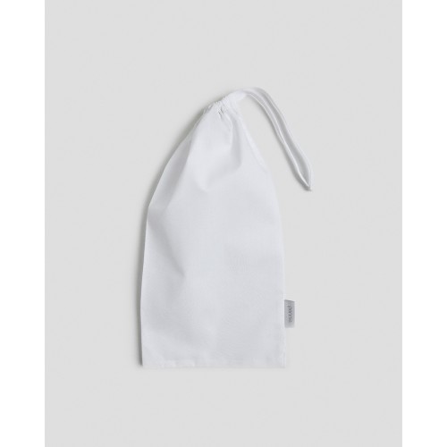 Βαμβακερό Πουγκί Αποθήκευσης για Makeup, Accessories Pallas 14x30cm 14x30cm Άσπρο