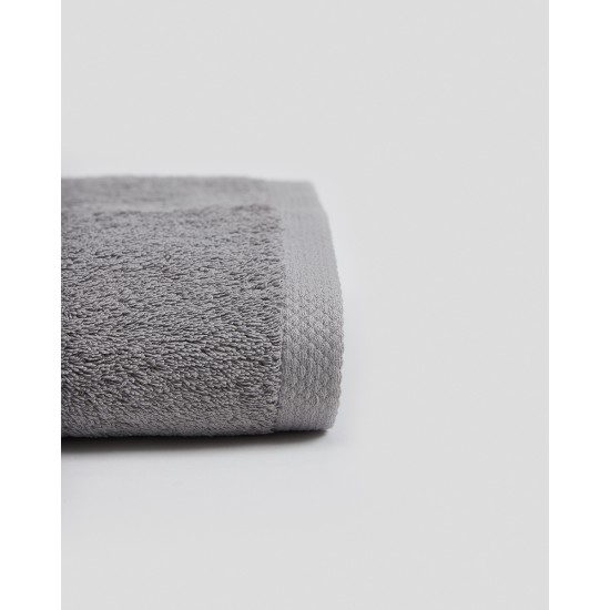 Βαμβακερή Πετσέτα Ultrasoft Beck 720gsm Προσώπου | 50x90cm Γκρι Βαμβακερή Πετσέτα Ultrasoft Beck 720gsm Προσώπου | 50x90cm Γκρι