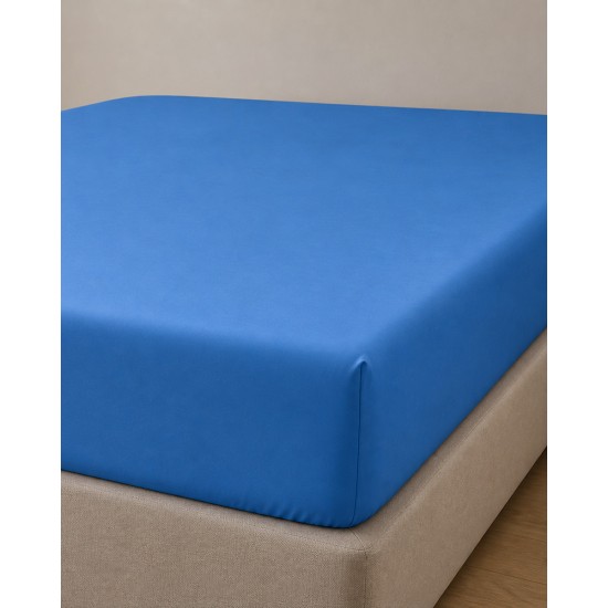 Microsilk Μονόχρωμο Σεντόνι με Λάστιχο Oscar 6 Αποχρώσεις Διπλή (140x200 40cm) Μπλε Microsilk Μονόχρωμο Σεντόνι με Λάστιχο Oscar 6 Αποχρώσεις Διπλή (140x200 40cm) Μπλε