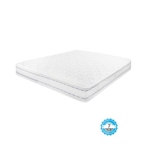 Ανατομικό Καπιτονέ Στρώμα Pocket με Αφρώδες Υλικό Jarrel 180x200 25cm Άσπρο