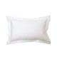 Oxford μαξιλαροθήκη Pallas 50x70 5cm Άσπρο Oxford μαξιλαροθήκη Pallas 50x70 5cm Άσπρο