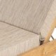 Ξύλινη Ξαπλώστρα με Μαξιλάρι Chizu 70x200x22cm Ξύλινη Ξαπλώστρα με Μαξιλάρι Chizu 70x200x22cm