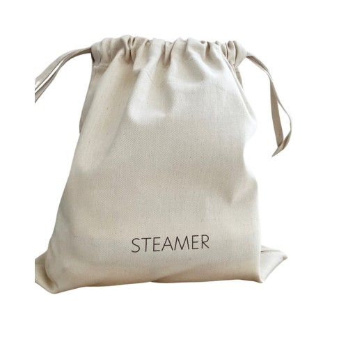 Πουγκί για Ατμοσίδερο με Γκρεζ Εκτύπωση Steamer Dutch 35x34cm One Size (35x34cm) Εκρού