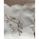Πετσέτα Φαγητού Κέντημα Λουλούδι Zuriel 44x44cm 44x44cm Εκρού Πετσέτα Φαγητού Κέντημα Λουλούδι Zuriel 44x44cm 44x44cm Εκρού