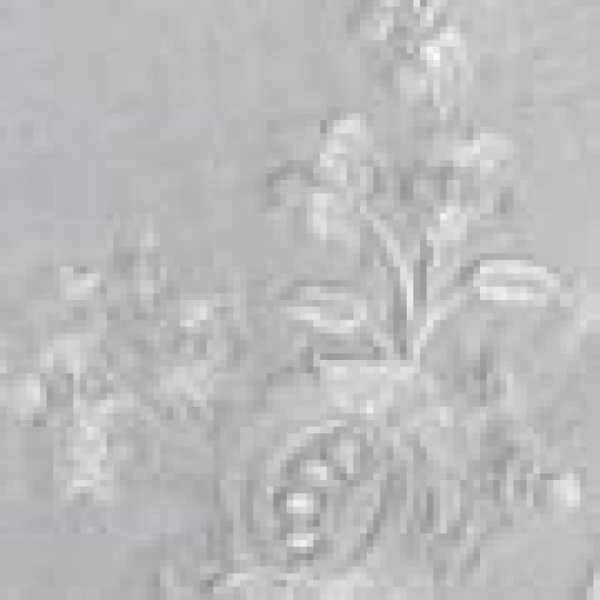 Βαμβακερό Πετσετάκι Γλυκού με Ανεβατό Κέντημα & Γλώσσες Vento 30x30cm 30x30cm Άσπρο