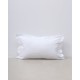Oxford μαξιλαροθήκη Redon με σατινόριγο σχέδιο 50x70 5cm Άσπρο Oxford μαξιλαροθήκη Redon με σατινόριγο σχέδιο 50x70 5cm Άσπρο