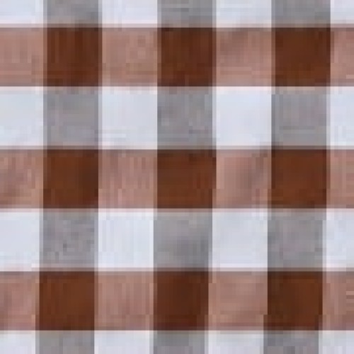 Καφέ Καρώ Ύφασμα Νηματοβαφή Natalie Φ160cm Καφέ Καφέ Καρώ Ύφασμα Νηματοβαφή Natalie Φ160cm Καφέ