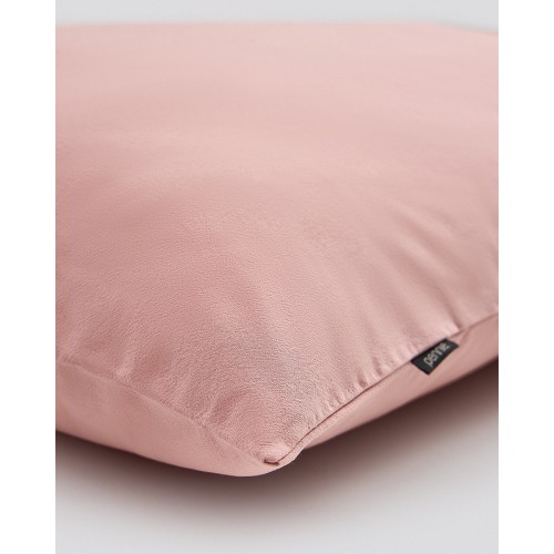 Ζεύγος Μαξιλαροθήκες Stonewashed Luxury 50x70cm 50x70cm Πούδρα