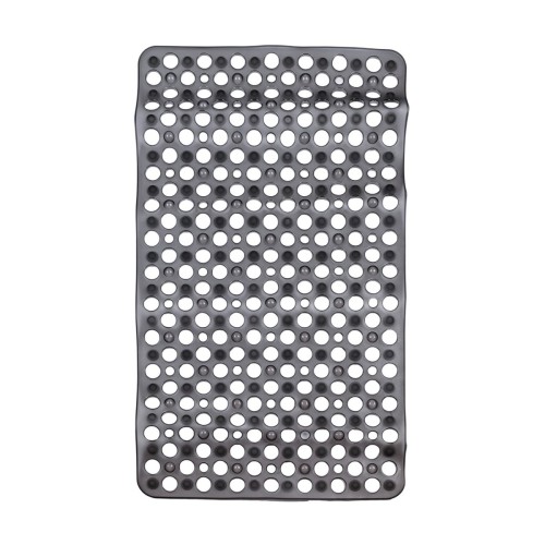 Αντιολισθητικό Πατάκι Μπανιέρας Ventosa 74x42cm Μαύρο