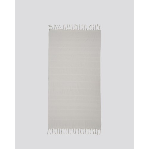 Βαμβακερή Πετσέτα Διπλής Όψης με Κρόσσια Klima σε 8 Αποχρώσεις 90x170cm Θαλάσσης | 90x170cm Γκρι απαλό