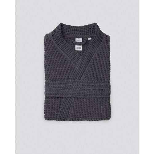 Unisex Ανθρακί Βαμβακερό Πικέ Μπουρνούζι Arena X Large Ανθρακί