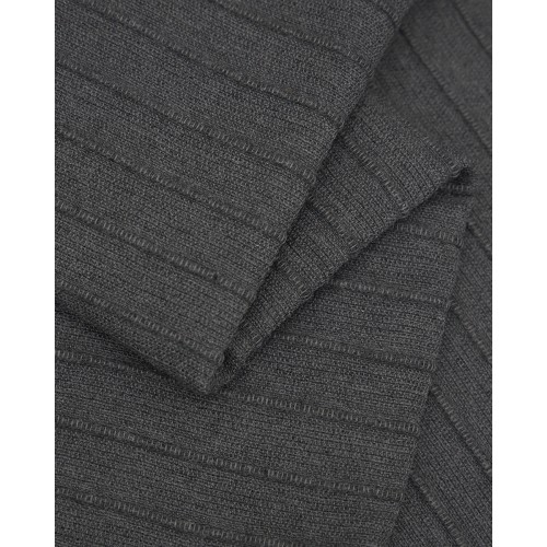 Ζακάρ Κουβέρτα Ανάγλυφη Ρίγα Esperinos Super Υπέρδιπλη Ανθρακί