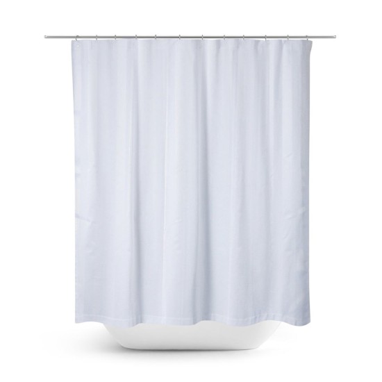 Αδιάβροχη Μονόχρωμη Κουρτίνα Μπάνιου Hydro 180x220cm Άσπρο Αδιάβροχη Μονόχρωμη Κουρτίνα Μπάνιου Hydro 180x220cm Άσπρο