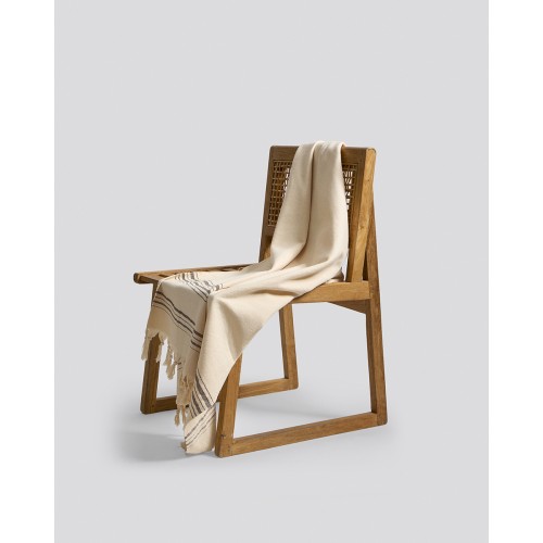 Βαμβακερή Ριγέ Πετσέτα Παρεό με Κρόσσι Anka 90x170cm Παρεό | 90x170cm Μπεζ Βαμβακερή Ριγέ Πετσέτα Παρεό με Κρόσσι Anka 90x170cm Παρεό | 90x170cm Μπεζ