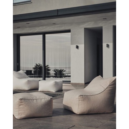 Σετ Πουφ & Σκαμπό Εξωτερικού Χώρου Water & Sun Resistant Des.D