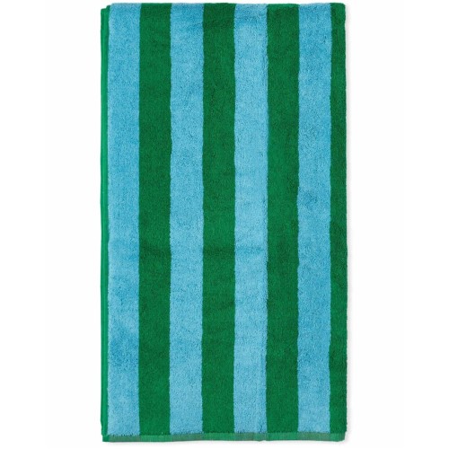 Βαμβακερή Ριγέ Πετσέτα Μπάνιου Akro 90x170cm Θαλάσσης | 90x170cm Πράσινο Βαμβακερή Ριγέ Πετσέτα Μπάνιου Akro 90x170cm Θαλάσσης | 90x170cm Πράσινο