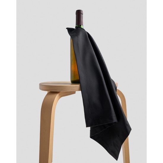 Πετσέτα Μπουκαλιού Σαμπάνιας, Κρασιού για Σερβίρισμα με Τρύπα Yohana 50x50cm 50x50cm