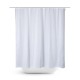 Αδιάβροχη Μονόχρωμη Λευκή Κουρτίνα Μπάνιου Hydro 180x180cm Άσπρο