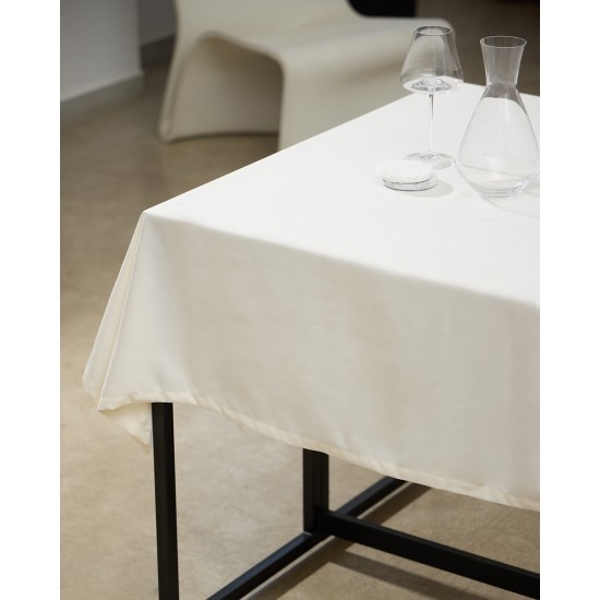 Μονόχρωμο Τραπεζομάντηλο Super Soft Julien σε 6 Αποχρώσεις 12 ατόμων Ιβουάρ