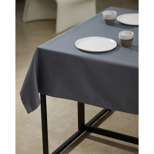 Μονόχρωμο Τραπεζομάντηλο Super Soft Julien σε 6 Αποχρώσεις 12 ατόμων Ανθρακί