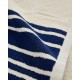 Βαμβακερή Πετσέτα με Μπλε Ρίγες Katy Stripes 30x50cm 650gsm Χειρός | 30x50cm