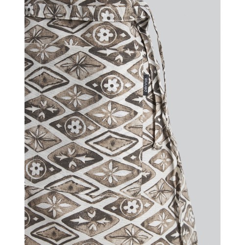 Εμπριμέ Ποδιά Μέσης με Τσέπη Verona Verde Μέσης (55x68cm)