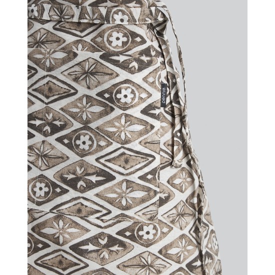 Εμπριμέ Ποδιά Μέσης με Τσέπη Verona Verde Μέσης (55x68cm)