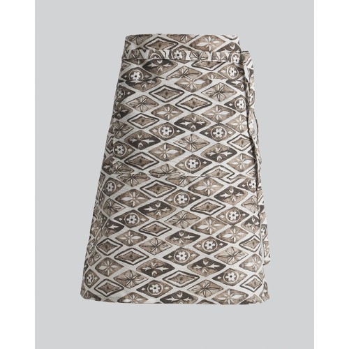 Εμπριμέ Ποδιά Μέσης με Τσέπη Verona Verde Μέσης (55x68cm)