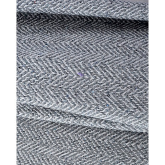 Chevron Ποτηρόπανο Carpe Diem 55x65cm One Size (55x65cm) Γκρι απαλό