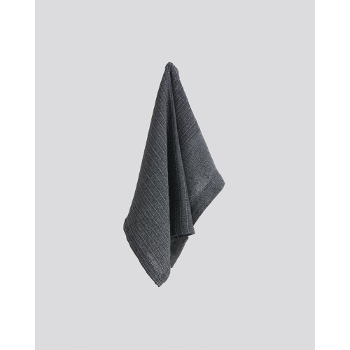 Μονόχρωμο Ποτηρόπανο Nairi 37x50cm σε 3 Αποχρώσεις One Size (37x50cm) Μαύρο