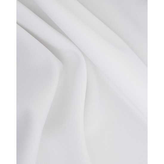 Μονόχρωμο Τραπεζομάντηλο Monaco σε 14 Αποχρώσεις. 4 ατόμων | 125x125cm Άσπρο